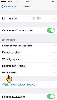 settings ios